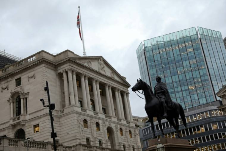 La Banque d'Angleterre, le 2 novembre 2022 à Londres ( AFP / ISABEL INFANTES )