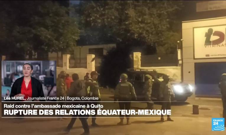 Raid contre l'ambassade mexicaine à Quito : rupture des relations Equateur-Mexique