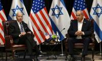 Le président Joe Biden (G) écoute le Premier ministre  Benjamin Netanyahu lors d'une rencontre à Tel Aviv le 18 octobre 2023 ( AFP / Brendan SMIALOWSKI )