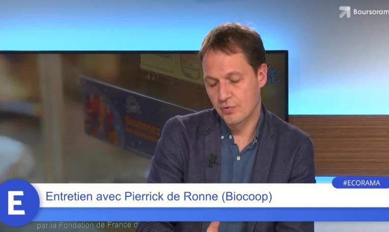 Pierrick de Ronne (Biocoop) : "La croissance du bio a fortement ralenti en 2021 !"