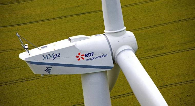 Le titre EDF perd 24% sur un an. (© D. Marc)