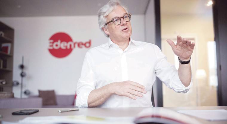 Bertrand Dumazy, PDG d'edenred. (© Edenred)