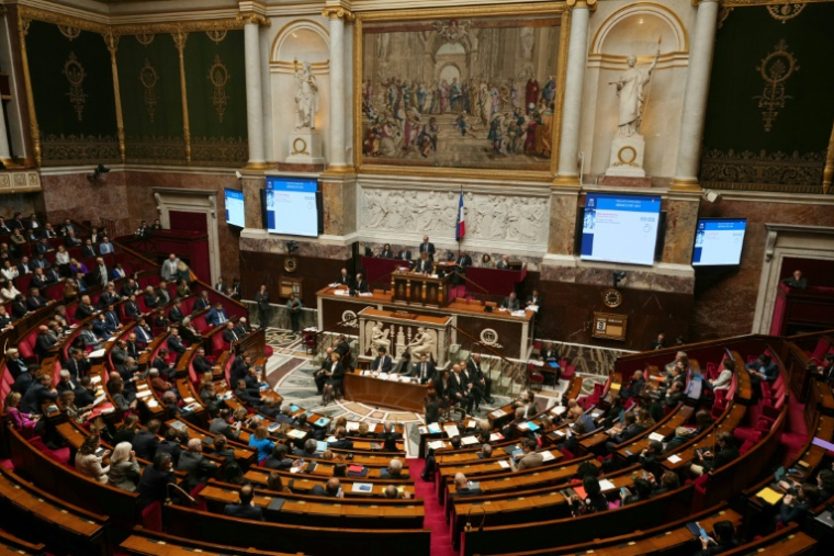 Sept députés et sept sénateurs se retrouvent jeudi à l'Assemblée pour tenter de s'entendre sur une version commune du budget de l'Etat ( AFP / Dimitar DILKOFF )