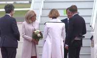 Le président Macron et son épouse Brigitte arrivent en Allemagne pour une visite d'Etat