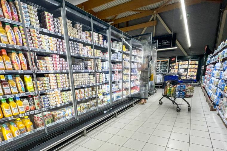 Photo d'illustration d'un supermarché à Lille (septembre 2023) ( AFP / DENIS CHARLET )