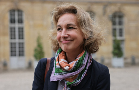 Marylise Léon à Paris, le 24 septembre 2024. ( AFP / THOMAS SAMSON )