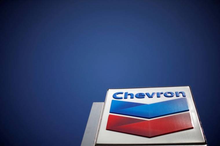 Photo d'archives du logo de Chevron