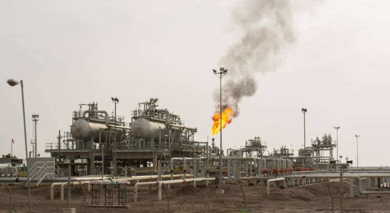 Infrastructures pétrolières en Iran. (© H. Faleh / AFP)