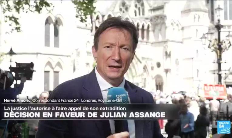 Julian Assange décroche un nouvel appel contre son extradition aux Etats-Unis