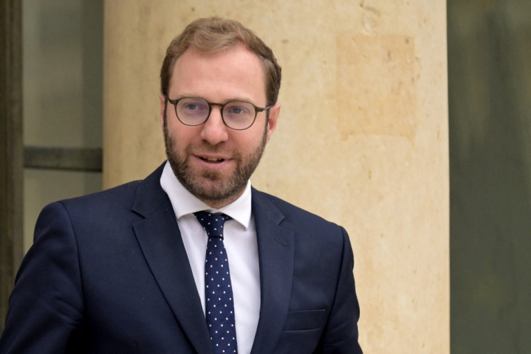 Antoine Armand à Paris, le 31 octobre 2024. ( AFP / BERTRAND GUAY )