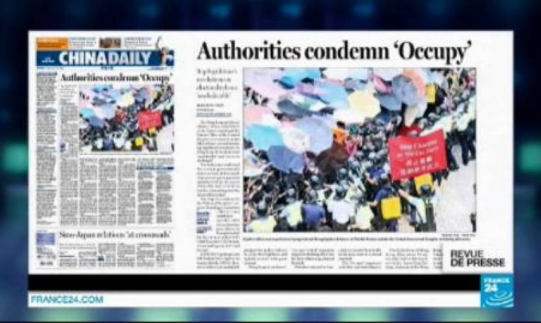 "Occupy défie Pékin"