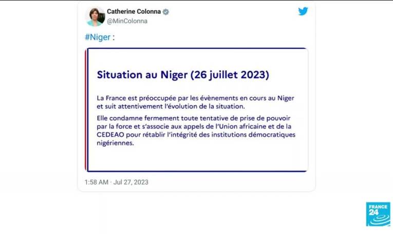 Coup de force au Niger : les réactions diplomatiques à travers le monde