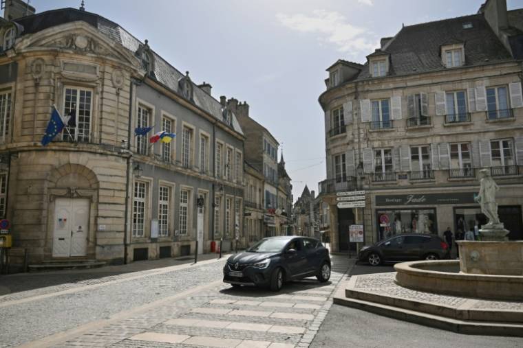 La mairie d'Avallon, le 7 avril 2024  ( AFP / ARNAUD FINISTRE )