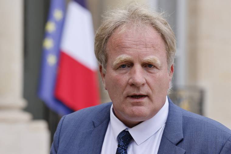Francois Hommeril, le 6 juillet 2021, à Paris ( AFP / LUDOVIC MARIN )