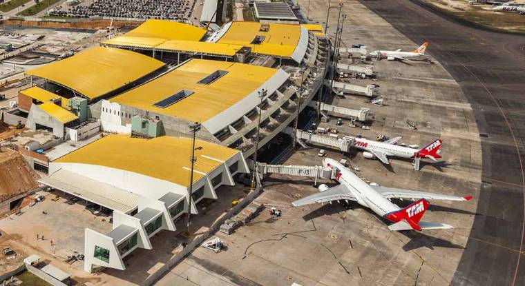 Vinci a gagné la concession de plusieurs aéroports au Brésil, dont celui de Manaus. (© CC)