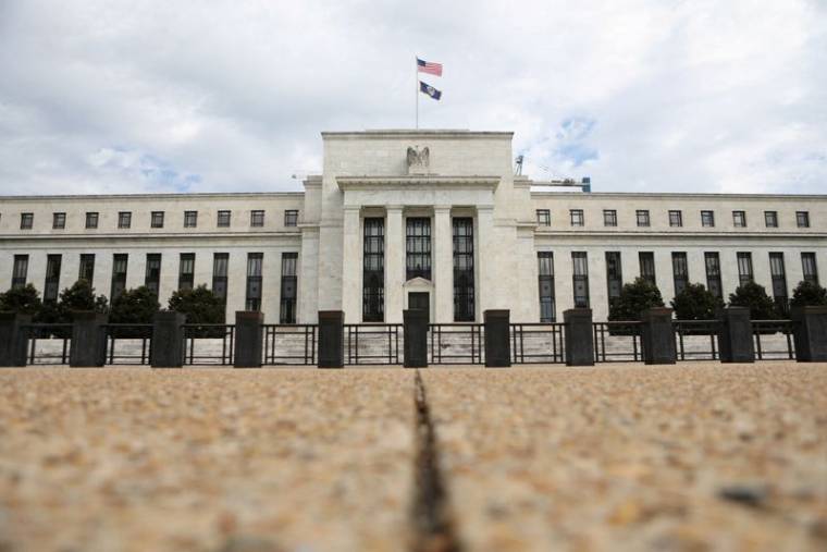 Photo d'archive du siège de la Réserve fédérale américaine (Fed) à Washington DC
