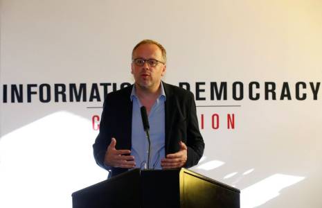 L'ancien secrétaire général de Reporters Sans frontières, Christophe Deloire