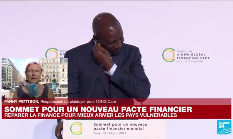 Sommet climat à Paris : "On n'avait pas besoin d'un pansement mais d'un traitement de longue durée"