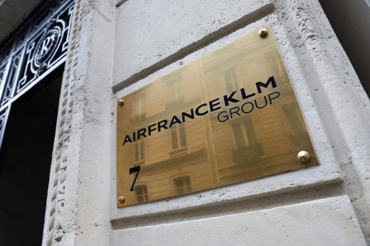 Le bâtiment Air France-KLM à Paris