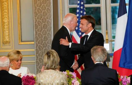 Visite du président américain Biden en France