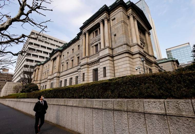 Photo d'archives du siège de la Banque du Japon à Tokyo