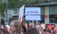 Manifestation à Paris contre l'extrême droite suite aux résultats des élections européennes