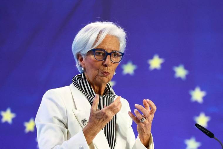 La présidente de la BCE, Christine Lagarde