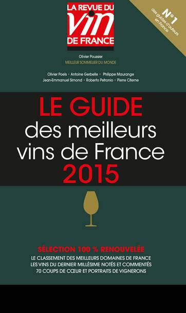 "Le Guide des meilleurs vins de France 2015", RVF, 21 août 2014©all rights reserved