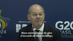 L'accord de libre-échange entre l'UE et le Mercosur doit être "enfin" bouclé (Scholz)