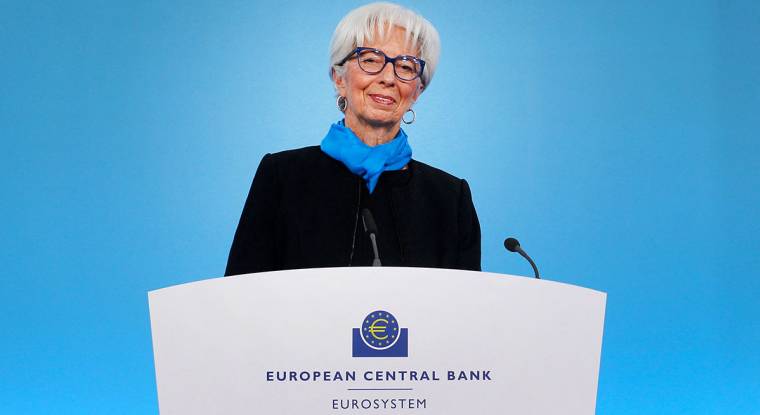 Pour Christine Lagarde, présidente de la Banque centrale européenne, la hausse des prix n'est qu'un phénomène temporaire. (© AFP)