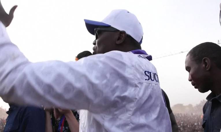 Tchad : Succès Masra s'adresse à ses partisans lors d'un meeting de campagne