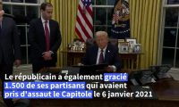 Trump, sûr de sa force, promet un "âge d'or" américain