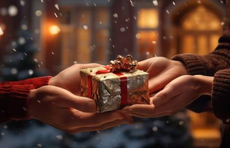 Pourquoi ne pas offrir des cadeaux de seconde main pour Noël ? (Crédits photo : Adobe Stock -  )
