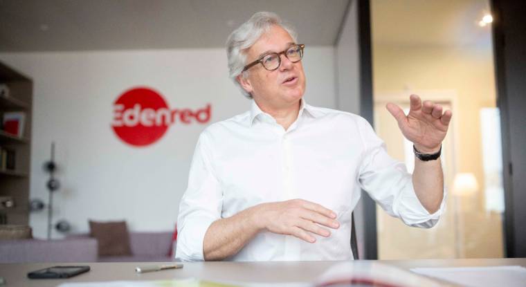 Bertrand Dumazy est PDG d'Edenred depuis 2015. (© Edenred)