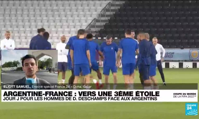 Au Qatar, les supporters français sont là pour soutenir les Bleus.