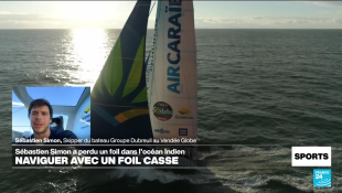 Vendée Globe : Sébastien Simon maintient la cadence à la 3ème place