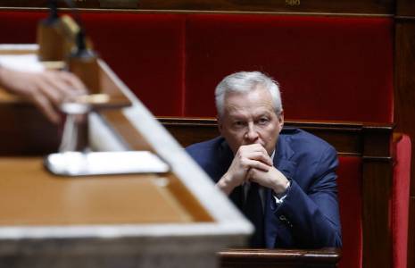 Bruno Le Maire à Paris, le 3 juin 2024. ( AFP / LUDOVIC MARIN )