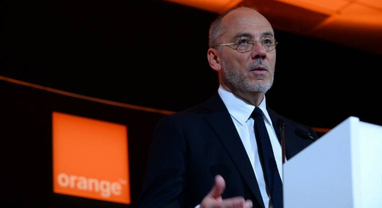 Stéphane Richard, PDG de l'opérateur télécoms Orange. (© E. Piermont / AFP)
