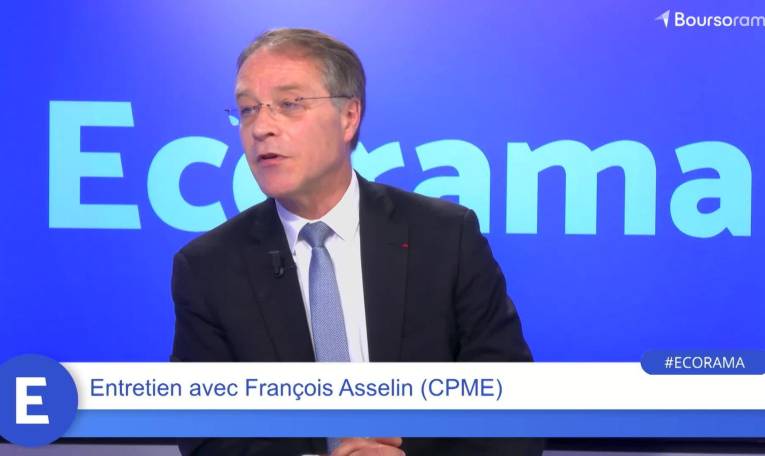 François Asselin (CPME) : "Aujourd'hui, la préoccupation principale des chefs d'entreprises c'est l'activité !"