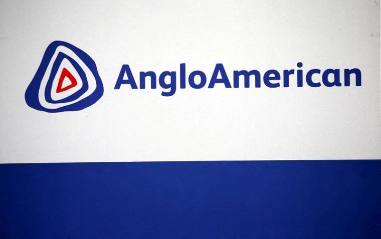 Photo d'archives du logo d'Anglo American