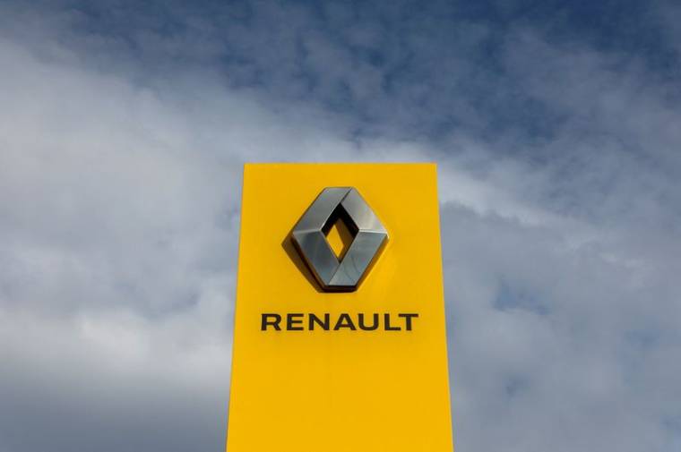 Photo d'archives du logo de Renault