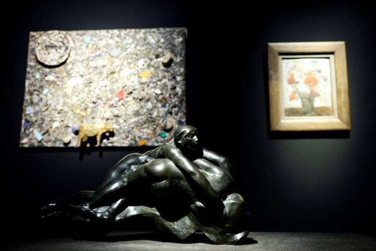 La sculpture "Paolo et Francesca" d'Auguste Rodin, mise aux enchères par Gérard Depardieu