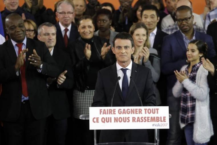 VALLS ANNONCE SA CANDIDATURE
