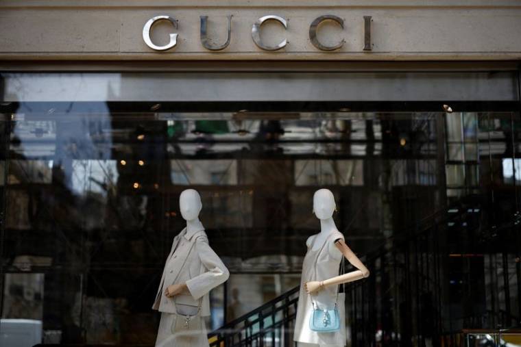Une boutique de Gucci à Paris