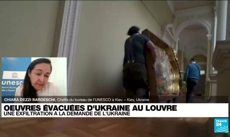 Œuvres évacuées d'Ukraine au Louvre : cinq icônes byzantines venue du musée Khanenko de Kiev