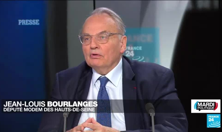 Jean-Louis Bourlanges (Modem) : "Il y a une montée de la rage, de la violence contre les élus"