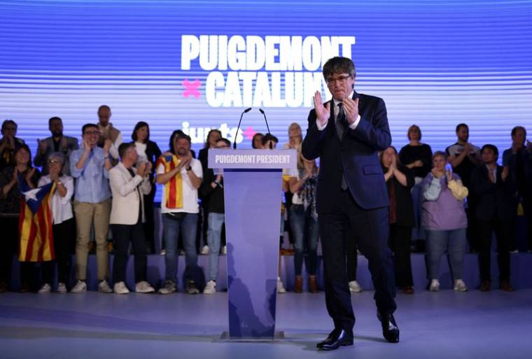 Ancien président de la Catalogne et le candidat de Junts per Catalunya ("Ensemble pour la Catalogne") aux élections régionales espagnoles