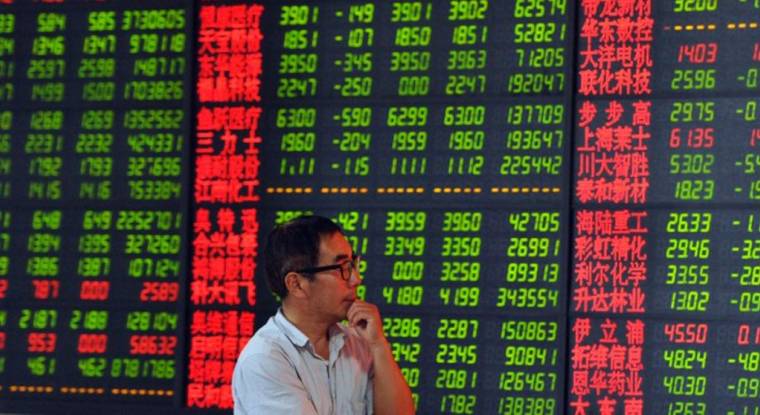 Les actions chinoises ont chuté de 25% en deux semaines. (© AFP)