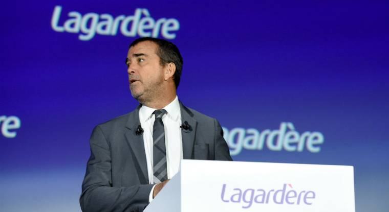 L'action Lagardère gagne 2% sur un an. (© E. Piermont / AFP)