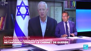 Israël : Benjamin Netanyahu dissout le cabinet de guerre